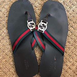 Gucci flip flops